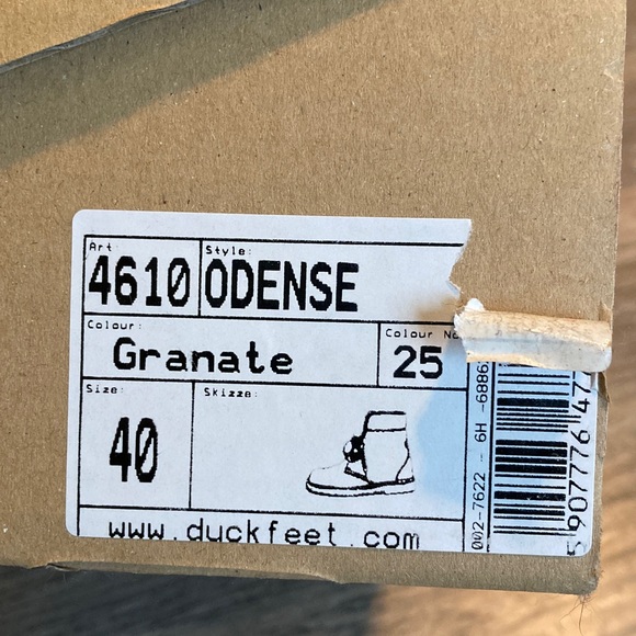 Duckfeet Odense in Granate - Picture 8 of 9